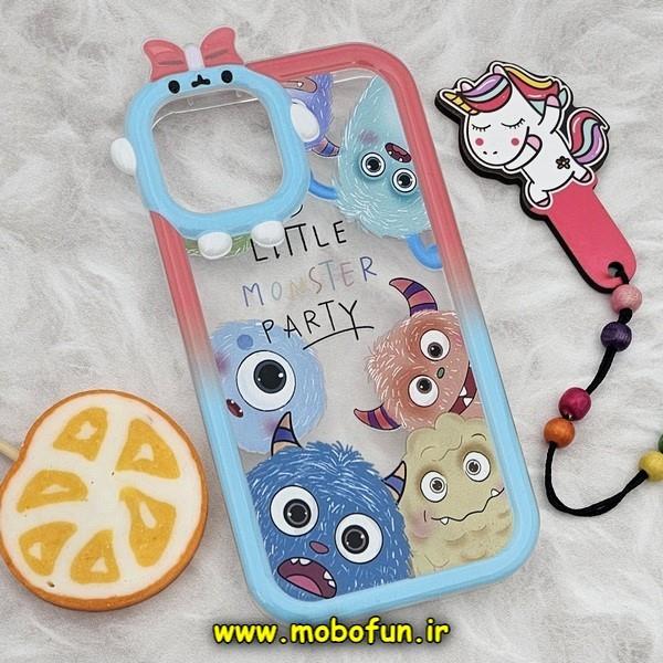 قاب گوشی iPhone 11 Pro آیفون شفاف فانتزی طرح LITTLE MONSTER کد 453